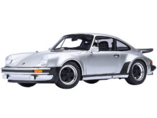 Porsche 911 Turbo 3.0 (930) Silver Metallic 1/18 Model Car by Autoart