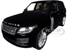 Land Rover Range Rover 50th Anniversary Black Metallic with Sunroof 1/18 Diecast Model Car by Heimanba