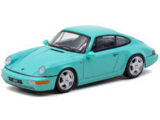 Porsche 911 Carrera RS (964) Mint Green "Collab64" Series 1/64 Diecast Model Car by Schuco & Tarmac Works